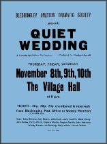 Quiet Wedding - Nov 1973
