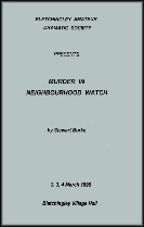 Murder in Neighbourhood Watch-  Mar 1995