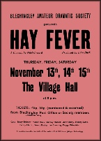 Hay Fever -  Nov 1975